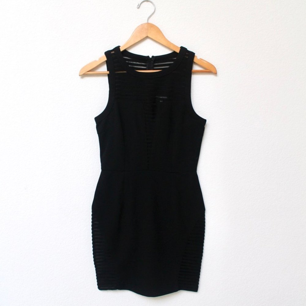 Tobi | Mesh Cutout Bodycon Dress